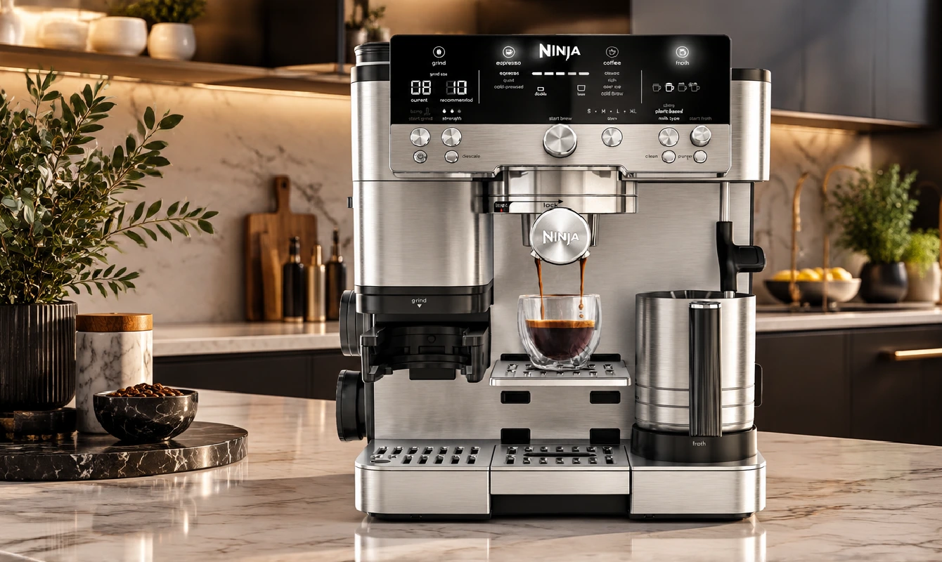 Win a Ninja Luxe Café Premier Series Coffee Machine